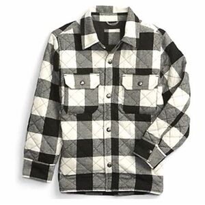 GAP Quilted Buffalo Plaid Jacket